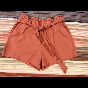 Pink bucket shorts